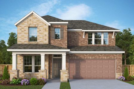 New construction Single-Family house 8947 Red Wolf Pl, Manvel, TX 77578 The Ivyridge- photo 0