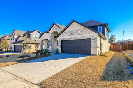 New construction Single-Family house 113 Everest Ct, Burleson, TX 76028 The Bradley- photo 1 1