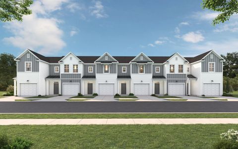 New construction Townhouse house 211 Forgotten Trl, Lexington, SC 29072 plan South Wind - image