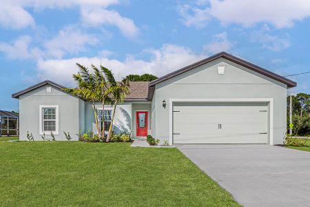 New construction Single-Family house 301 Sw Kane St, Port Saint Lucie, FL 34953 Braden- photo 0