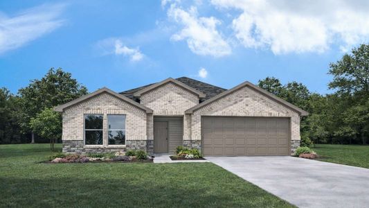 New construction Single-Family house 1155 Selene Sky Dr, Brookshire, TX 77423 plan Denton - image