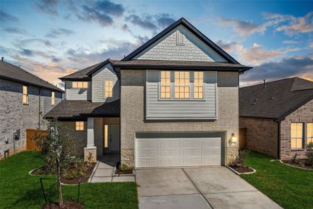 New construction Single-Family house 21046 Salt Rock Dr, Cypress, TX 77433 - image