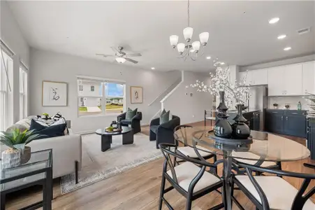 New construction Townhouse house 1358 Riverstone Rd, Unit 97, Jonesboro, GA 30238 - image 3