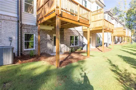 New construction Townhouse house 2280 Siskin Square Rd, Unit 92, Duluth, GA 30096 plan The Stockton - image
