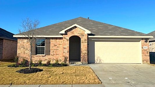 New construction Single-Family house 605 Bronze Circle W, Springtown, TX 76082 JUSTIN- photo 0