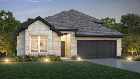 New construction Single-Family house 3065 Waxwing Drive, Brookshire, TX 77423 The Lakewood- photo 0