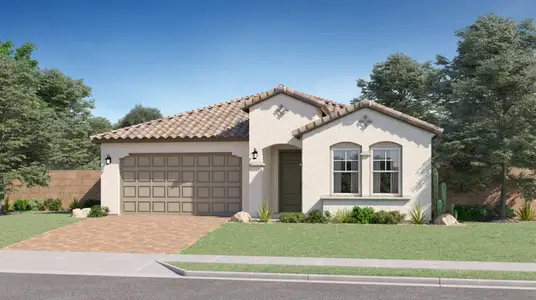 New construction Single-Family house 15784 W Winslow Ave, Goodyear, AZ 85338 plan Revolution Plan 4083 - image