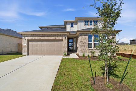 New construction Single-Family house 240 Tundra Ln, Buda, TX 78610 plan Yuma - image