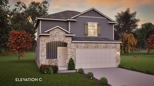 New construction Single-Family house 1507 Vanessa Gold, Crosby, TX 77532 plan Elm - image