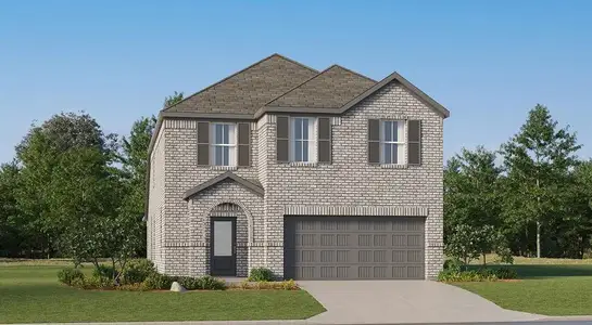 New construction Single-Family house 708 Rosa Bianca Wy, Huffman, TX 77336 plan Santo - image