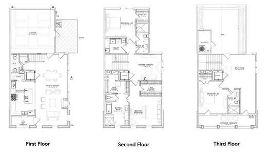 New construction Single-Family house 209 Sutton Row Pl, Houston, TX 77024 plan The Sutton - image 4