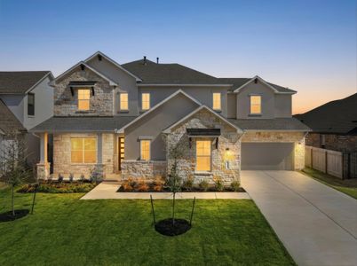 New construction Single-Family house 113 Irvine Pass, Liberty Hill, TX 78642 plan Jarrell - image