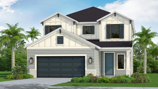 New construction Single-Family house 13427 Old Creek Ct, Parrish, FL 34219 plan Vision 3 - image