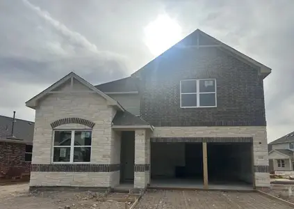 New construction Single-Family house 1004 Smudge Wy, Georgetown, TX 78633 plan Wyatt - image