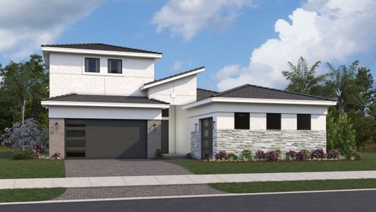 New construction Single-Family house 14030 Bastille St, Palm Beach Gardens, FL 33412 plan Sophia - image