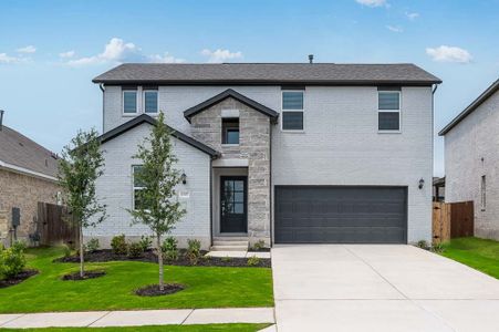 New construction Single-Family house 5909 Beverly Prairie Rd, Del Valle, TX 78617 plan Oriole - image