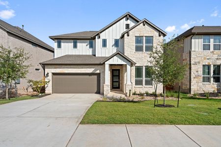 New construction Single-Family house 108 Old Woods Rd, Liberty Hill, TX 78642 Sheldon- photo 0 0