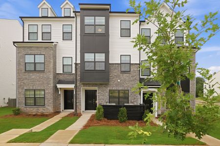 New construction Townhouse house 7512 Mashburn Dr, Charlotte, NC 28269 plan Snapdragon - image