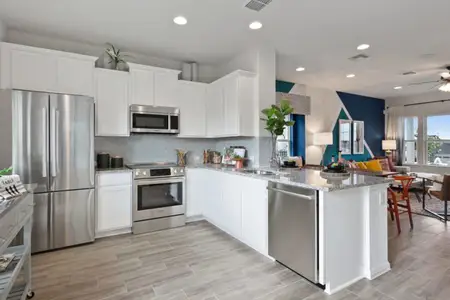 New construction Townhouse house 16704 Sonoma Breeze Dr, Manor, TX 78653 plan Palisade - image 14