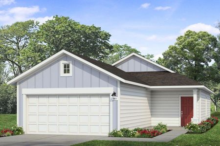 New construction Single-Family house 13308 Underbank Rd, Pflugerville, TX 78660 plan Edgebrooke 1230 - image