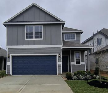 New construction Single-Family house 1388 Mount Blanc Path, Conroe, TX 77301 - photo 0