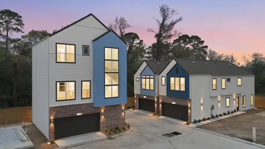 New construction Single-Family house 328 Janisch, Unit C, Houston, TX 77018 - image