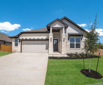 New construction Single-Family house 465 Foxbrook Way, Cibolo, TX 78108 Rockwood - photo 0