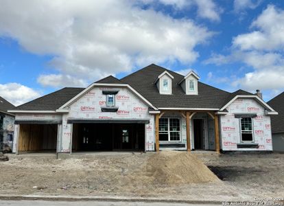 New construction Single-Family house 8723 Whisper Gate, Fair Oaks Ranch, TX 78015 Carmen Homeplan- photo 0