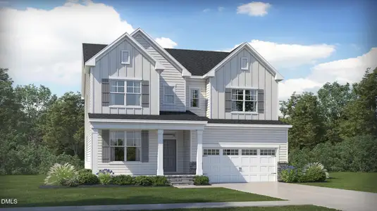 New construction Single-Family house 1737 Goldfinch Perch Ln, Knightdale, NC 27545 plan Eastman III - image