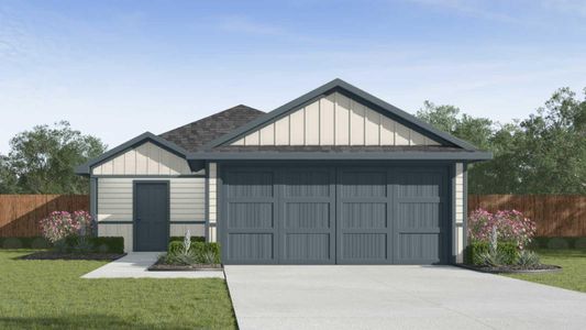 New construction Single-Family house 370 Bull Lake Cir, Buda, TX 78610 The Estero- photo 0