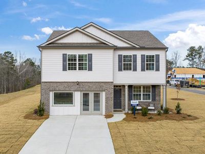 New construction Single-Family house 163 Oakwood Heights Road, Dallas, GA 30132 Penwell- photo 0