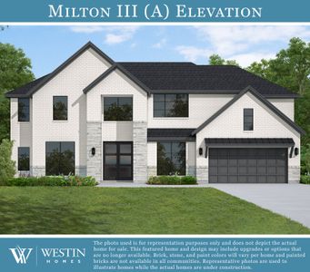 New construction Single-Family house 26826 Mustang Springs Ct, Montgomery, TX 77316 plan The Milton III - image