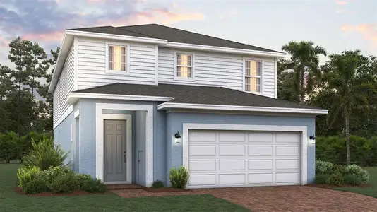 New construction Single-Family house 7743 Trapani Lp, Clermont, FL 34714 plan Gilchrist - image