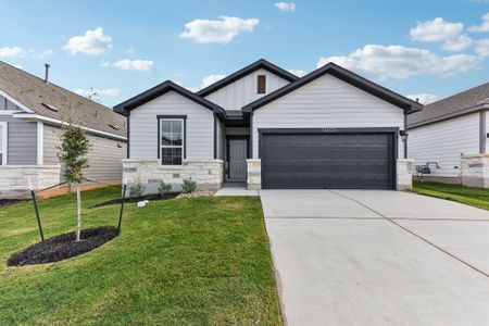New construction Single-Family house 13205 Silver Blazer Dr, Buda, TX 78610 plan Pinion - image