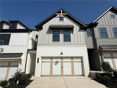 New construction Townhouse house 291 Brook Landing Cir, Auburn, GA 30011 plan Cheshire - image