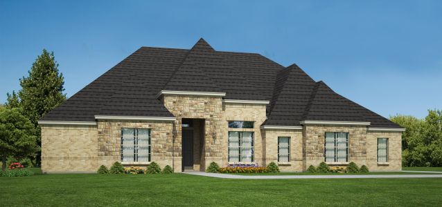 New construction Single-Family house 4309 Sandstrom Way, Fort Worth, TX 76179 Catherine- photo 0