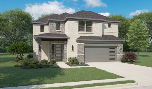 New construction Single-Family house 4500 Havenridge Road, McKinney, TX 75071 Da Vinci II- photo 0