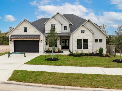 New construction Single-Family house 2102 Crimson Sunset Dr, Georgetown, TX 78628 plan Grantley - image