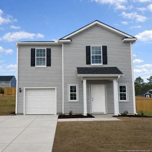 New construction Single-Family house 251 Greenbay St, Lillington, NC 27546 plan Freelance - image