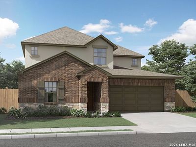 New construction Single-Family house 1420 Arcas Wy, San Antonio, TX 78245 plan The Pearl (C452) - image
