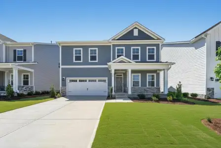 New construction Single-Family house 306 Oakwood Crest Dr, Knightdale, NC 27545 plan Tryon III - image