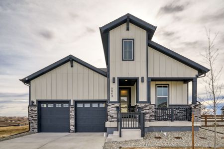 New construction Single-Family house 5842 Aspenglow St, Firestone, CO 80504 plan V431 - image