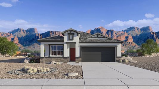 New construction Single-Family house 25444 W Bowker St, Buckeye, AZ 85326 plan Mockingbird - image