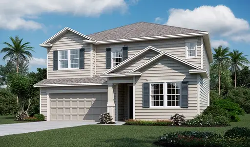 New construction Single-Family house 203 Great Willow Wy, St. Augustine, FL 32092 plan Hopewell - image