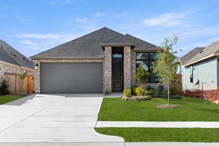 New construction Single-Family house 18723 Sweet Basil Dr, Hockley, TX 77447 plan Clay - image