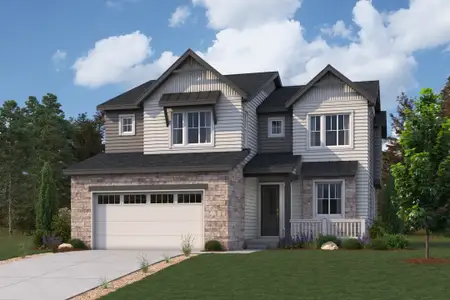 New construction Single-Family house 7862 S Amory Ct, Aurora, CO 80016 plan Cheyenne - image