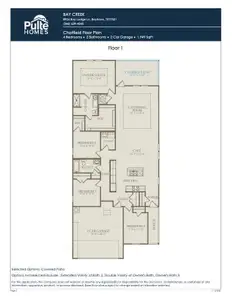 New construction Single-Family house 9018 Bay Lodge Ln, Baytown, TX 77521 plan Chatfield - image