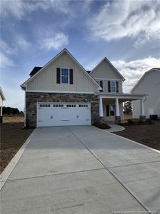 New construction Single-Family house 195 Meadow Sage St, Raeford, NC 28376 - image