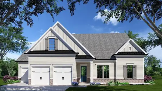 New construction Single-Family house 357 Lake Vista Dr, Statham, GA 30666 - image