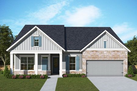 New construction Single-Family house 6828 Bungalow Road, Flowery Branch, GA 30542 - photo 0